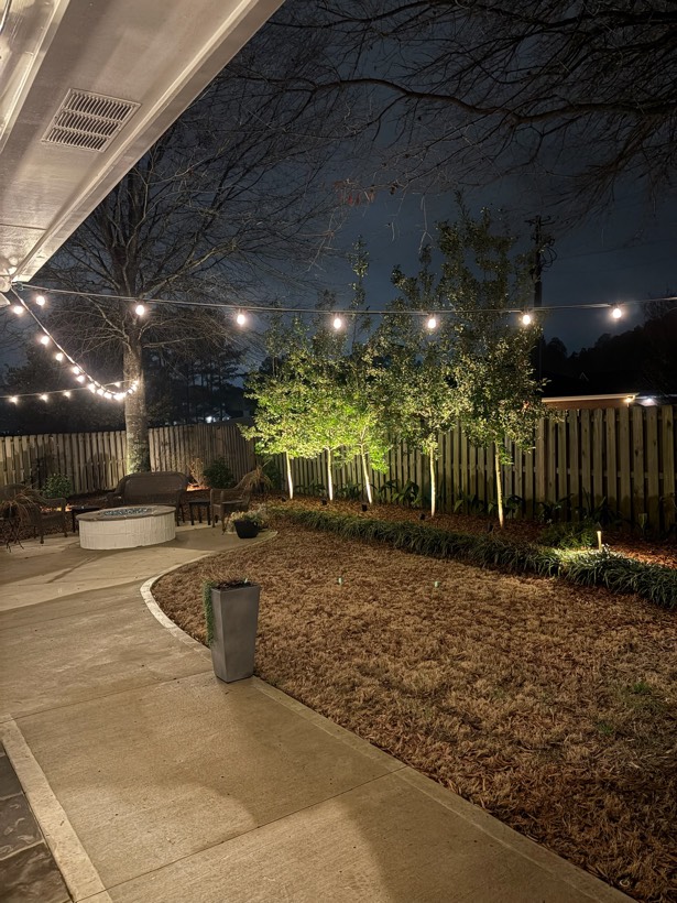 Patio, Pool & Backyard Lighting project — Birmingham & Tuscaloosa, AL